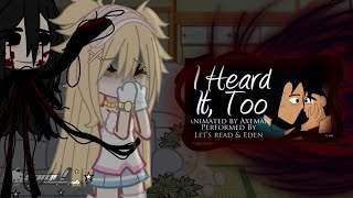 ‧₊˚ Some cai males react to “ I heard it too ”  12  ft fem yn [upl. by Vanderhoek]