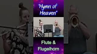 quotHymn of Heavenquot philwickham flute trumpet worship christianmusic duet music [upl. by Danieu11]