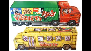 Kelloggs Variety Cereal Vehicles 2004 [upl. by Nnazil]