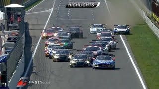 FIA GT  Netherlands  Championship Race  Zandvoort  Short Highlights [upl. by Winters292]