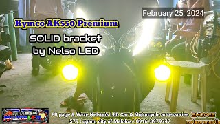 Kymco AK550 Premium Endurance light set up by Nelson LED [upl. by Nemrak]