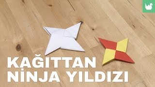 Kolayca origami yapmayı öğrenin Kağıttan Ninja Yıldızı [upl. by Elag819]