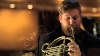 Mikhailo Babiak horn player performs Olivier Messiaens Interstellar Call [upl. by Yeuh]