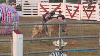 Cowtown Rodeo Bull Riding Scotty Sellers [upl. by Quinlan751]