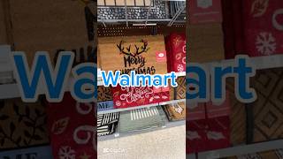 Tapetes NAVIDEÑOS 🎅🏻❄️ recorridos walmart ideasparadecorar navidad tapeteseconomicos [upl. by Ellicec]