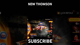 Free fire New Thompson gun skin 🧐 DSP A S GAMING New Video 🥳 Like AND subscribe 🥰 [upl. by Buffy769]