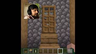 Mutahar Laughing At Minecraft Villager 🤣 minecraft [upl. by Yrovi]