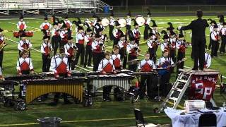 South Portland Marching Band  PercussionPit focus [upl. by Nednal]