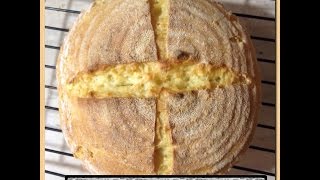 Hogaza de pan casero sin gluten paso a paso [upl. by Dotson407]