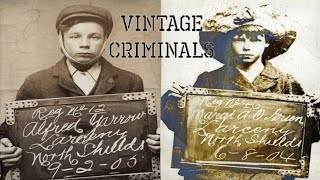 Criminal Kids of the Past Vintage Mugshots Documentary [upl. by Tega]