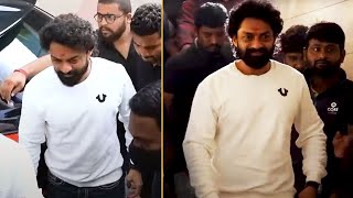 Nandamuri Kalyan Ram Watching Devil Movie With Fans  Bhramaramba Theatre  Manastars [upl. by Tace]