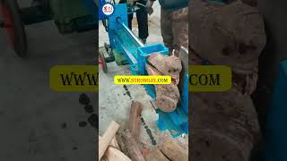 Electric Firewood Processor Log Splitter Wood Splitting Machine [upl. by Trabue]