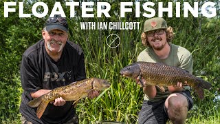 Floater Fishing with Ian Chilly Chillcott  Carp Fishing [upl. by Ahtrim17]