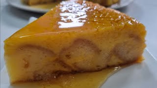 DELICIOSO POSTRE DE NARANJA TODOS ME PIDEN LA RECETA Cremoso y suave pudin de naranja 🍊 [upl. by Eicam59]