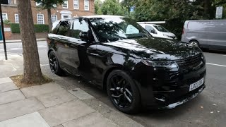 New Range Rover Sport Black 30 P400 Dynamic SUV 4x4 2023 [upl. by Yreme3]