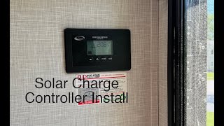 Solar Panel Charge Controller Install [upl. by Howenstein]