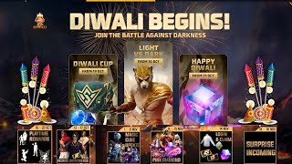 DIWALI EVENT FREE REWARDS 2024 😲🤤😍  FF NEW EVENT  NEW EVENT FREE FIRE  FREE FIRE NEW EVENT TODAY [upl. by Sharpe]