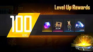 FREE FIRE MAX 😱 LEVEL UP REWARDS 🎁 CHARACTER BUNDLE 🔥 NEW PET 🐰 [upl. by Kramnhoj]