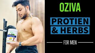 OZiva Protein amp Herbs for Men Worth   Protein Review [upl. by Adnarahs]