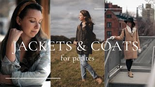 Petite’s Guide to Outerwear for Fall amp Winter 2023  Best PETITE Clothes  Barbour JCrew Everlane [upl. by Sallee]