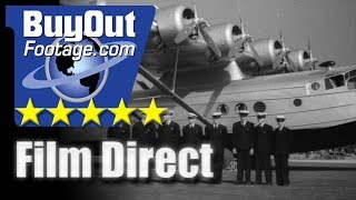 Pan Am Clipper Service To Europe Is A First 1937 [upl. by Darnoc]