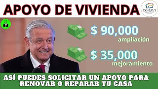 Como obtener un apoyo de vivienda  90000 Ampliación  35000 Mejoramiento subsidio GRATIS [upl. by Ransome]