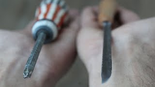 Screwdriver Knife Homemade Tool [upl. by Lacim619]