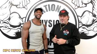 Raymont Edmonds Interviewed By JM Manion 6weeks Out From The 2019 Arnold [upl. by Elagiba775]