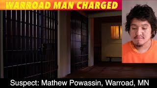 Warroad Man Charged [upl. by Airyk306]