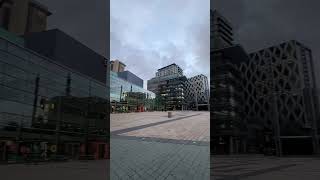 Beautiful View of Media City UK 🇬🇧manchester uk mediacityuk shortvideo trending [upl. by Oeflein941]