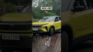 Diesel vs EV cars😂 cars diesel evcar tataharrier [upl. by Gnuoy]