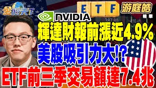 【精華】輝達財報前漲近49 沃爾瑪升展望 美股吸引力大！？ ETF前三季交易額達74兆 證交稅進補！Q3製造業產值突破5兆元？ 游庭皓 tvbsmoney 20241120 [upl. by Sid]