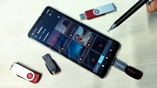 How to use USB OTG on Motorola Moto G52  Connect Pen Drive Transfer Images Video Music Any data [upl. by Jeremy]