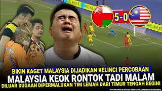 🔴 SANGAT PUAS MELIHATNYA‼️ Banjir Kartu Kuning Timnas MALAYSIA HANCUR TRAGIS Lawan Tim Lemah Semalam [upl. by Awra]