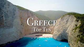 Top 10 Places To Visit In Greece [upl. by Kaasi]