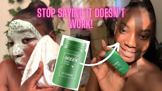 How to use green mask stick to make it work It works green mask stick [upl. by Odnamla]