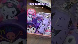 Kuromi 💜 stationery 🎁💞hamper♥️👌kuromístationery shorts [upl. by Alidis]