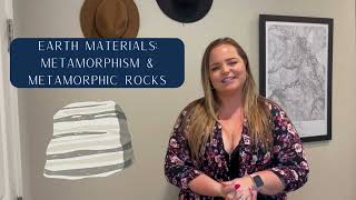 Earth Materials Metamorphism amp Metamorphic Rocks Introduction [upl. by Aizatsana]