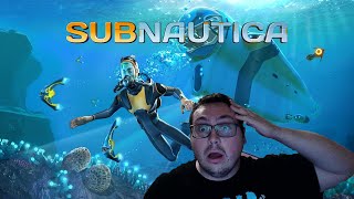 Streamer Mans FIRST TIME Playing Subnautica The Ocean Terrifies Me Part 11 [upl. by Nyltyak746]