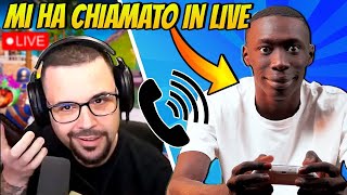 KHABY LAME mi chiama Durante una Partita di FORTNITE [upl. by Atived]