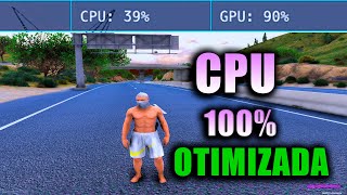 PROCESSADOR CPU EM 100 NOS JOGOS FIVEM COMO RESOLVER O GARGALO  2022 [upl. by Jamey623]