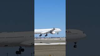 Iberia A330300 Touches Down at Chicago Airport shorts [upl. by Nada763]