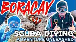 SCUBA DIVING in BORA  BORACAY 2024  Gala Ni Vhal [upl. by Otrebogad257]