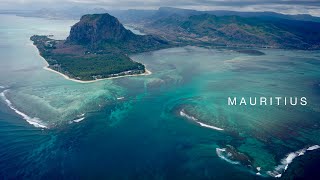 Breathtaking Mauritius Helicopter Tour  Underwater Waterfall  Lot nad Mauritiusem Kasi i Bartka [upl. by Aikcin]