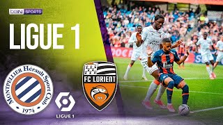 Montpellier vs Lorient  RESUMEN LIGUE 1  040724  beIN SPORTS USA [upl. by Azila]