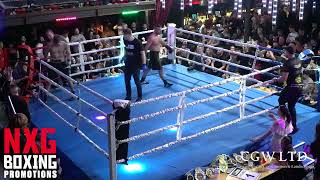 Byron Abbott Vs Matt Bailey  NXG Boxing Promotions WarInTheNorth [upl. by Melvin601]