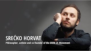 Interview with Srećko Horvat on Social Movements Political Activism amp DiEM 25 [upl. by Miran]