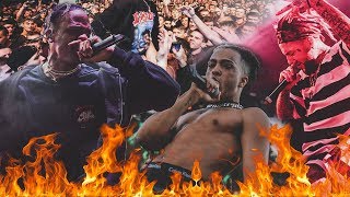 THE MOST LIT LIVE SHOWS amp CONCERTS COMPILATION Ft Travis Scott Lil Uzi Vert XXXTentacion [upl. by Anaizit496]