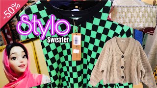 Stylo Sweater Collection and Sale Flat 51 off  Winter Collection 2024  Hsk vlogs  HiraHashaam [upl. by Hebrew455]