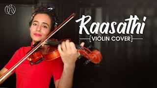 Raasathi  Thiruda Thiruda  Violin Cover  Kavya Ajit [upl. by Omrellig412]